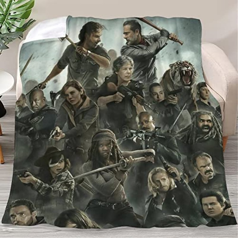 Landosps DIY Horror Drama Dead Throw Blanket