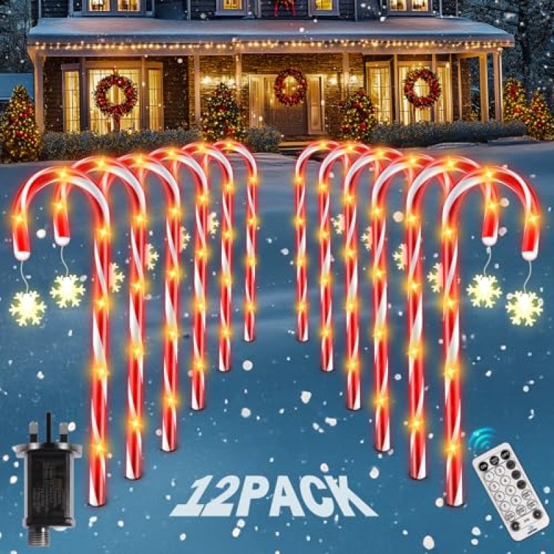 Candy Cane LED Lights