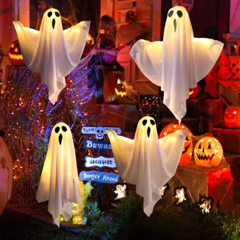 CNMTCCO LED Hanging Ghosts