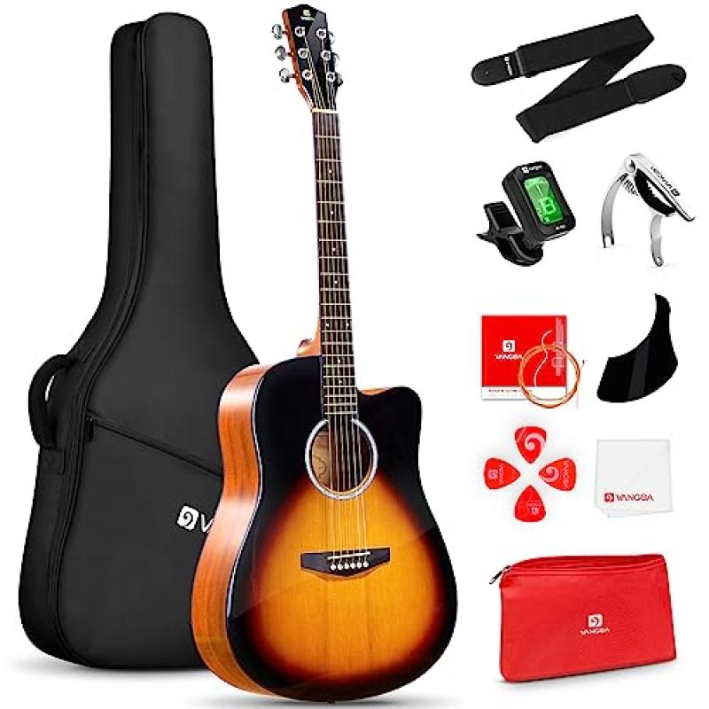 Vangoa Acoustic Guitar Beginner Set