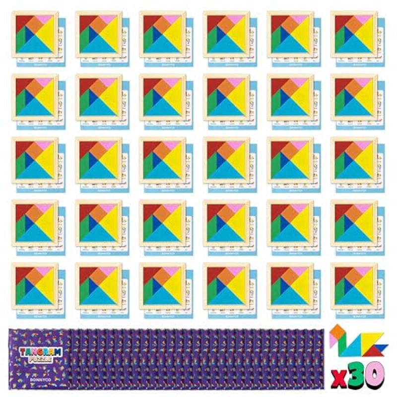 BONNYCO Tangram Puzzles for Kids
