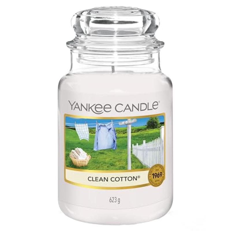 Yankee Clean Cotton Jar Candle