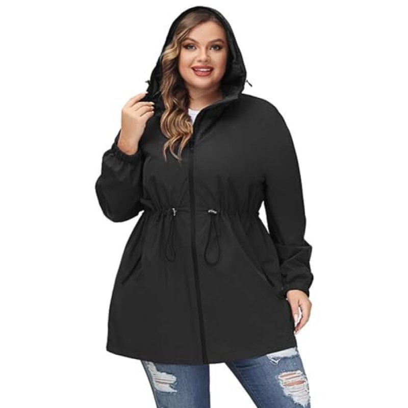 Hanna Nikole Waterproof Windbreaker