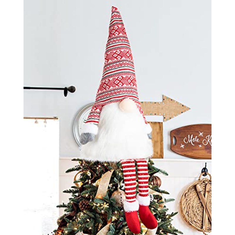 Lanpn Christmas Tree Topper Large Tomte Gnome…
