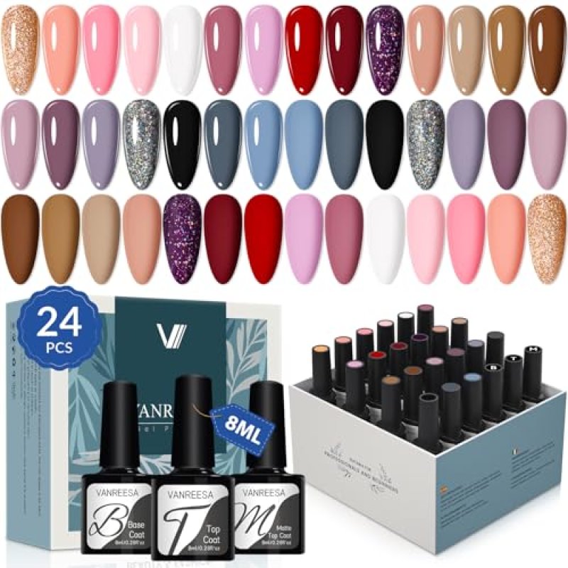 Vanreesa Gel Nail Polish Set