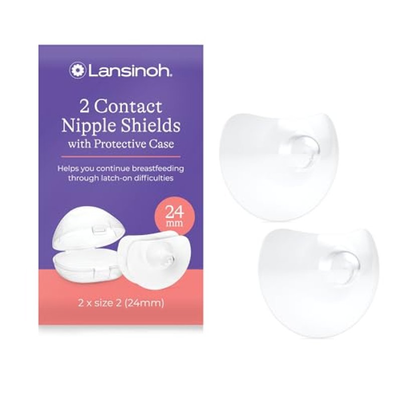 Lansinoh Contact Nipple Shields for Breastfeeding…