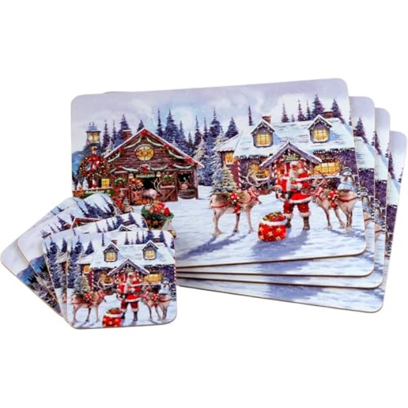 Santa AB Placemat Set