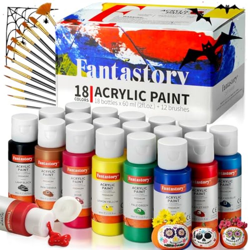 Fantastory Acrylic Paint Set