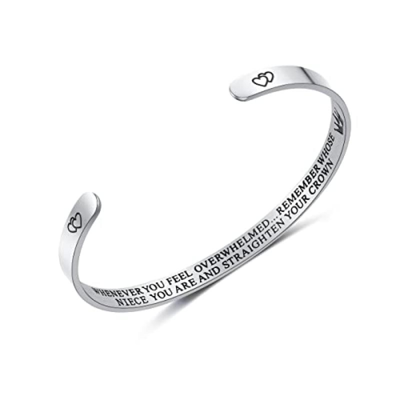 AFSTALR Mantra Cuff Bracelet