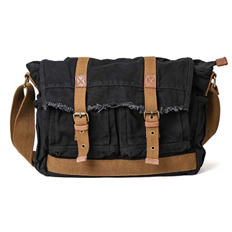 GOOTIUM Canvas Messenger Bag
