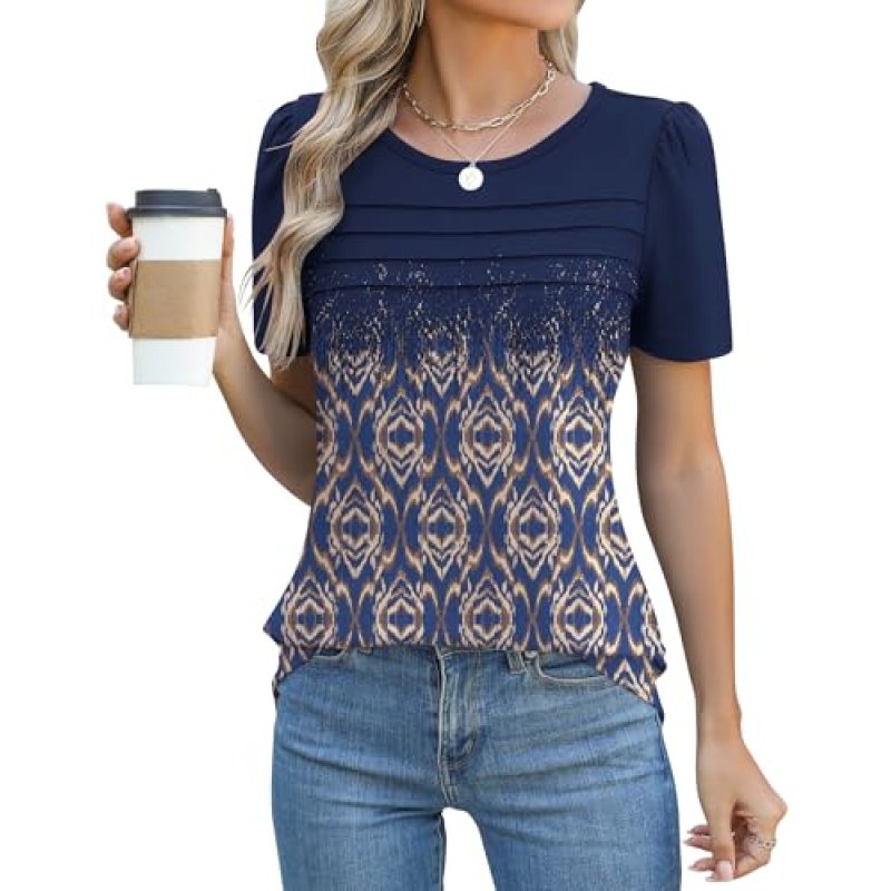 Rapbin Floral Tunic Blouse