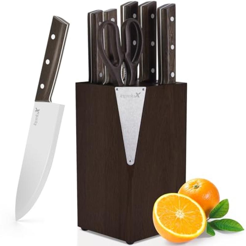 Lapelux Knife Set with Block