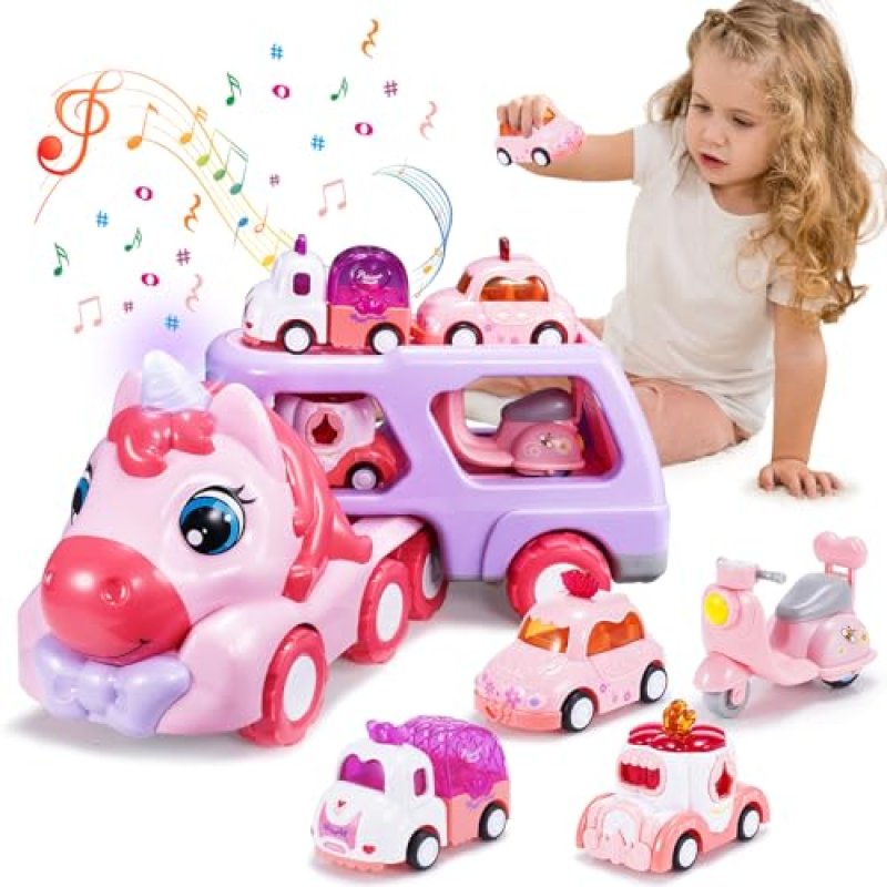 Hapikids Unicorn Car Toy