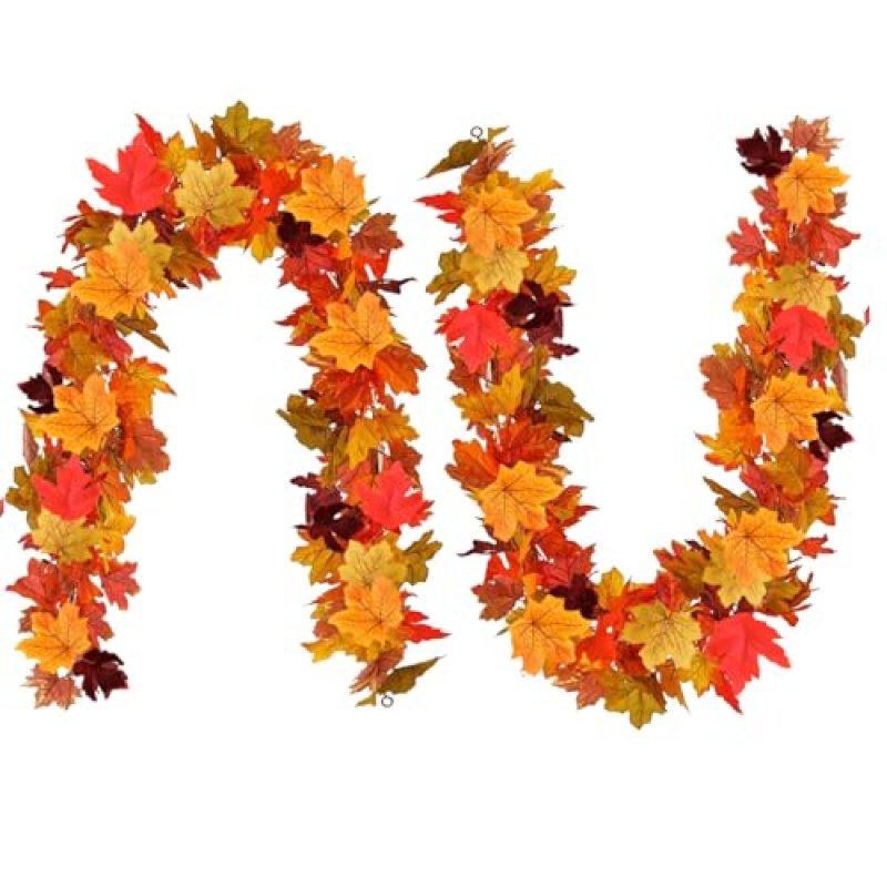 Maple Leaf Garland, 175cm