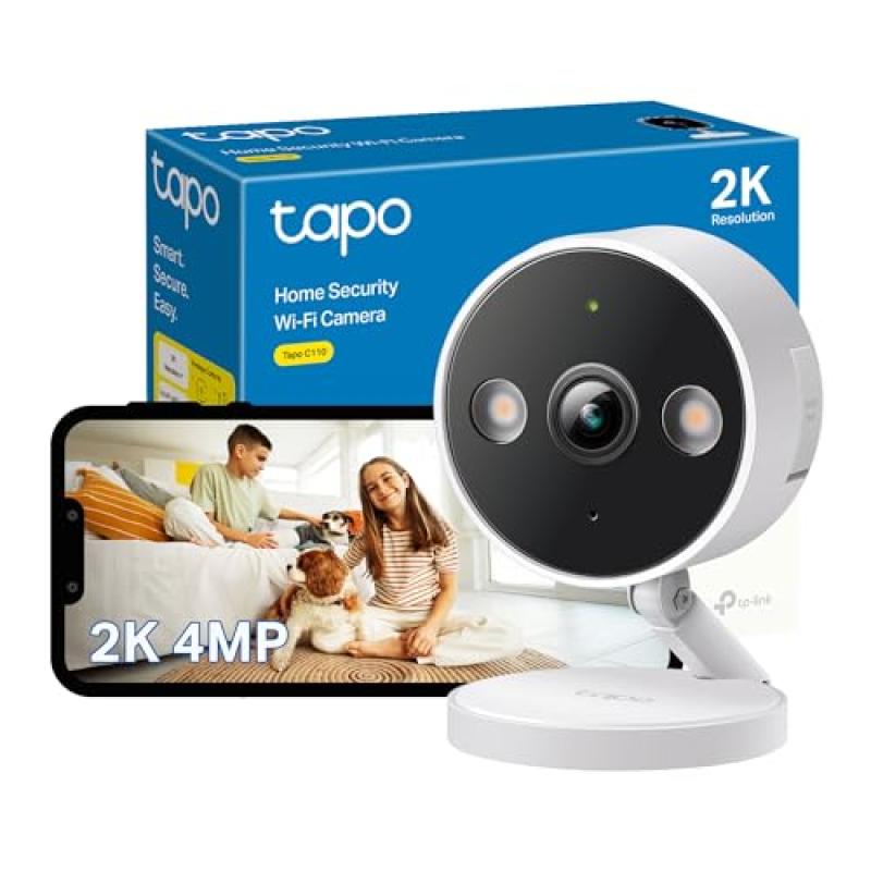 Tapo C120 Security Camera with Spotlights and AI Detection