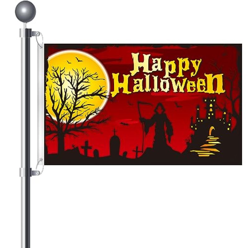 Happy Halloween Garden Flag