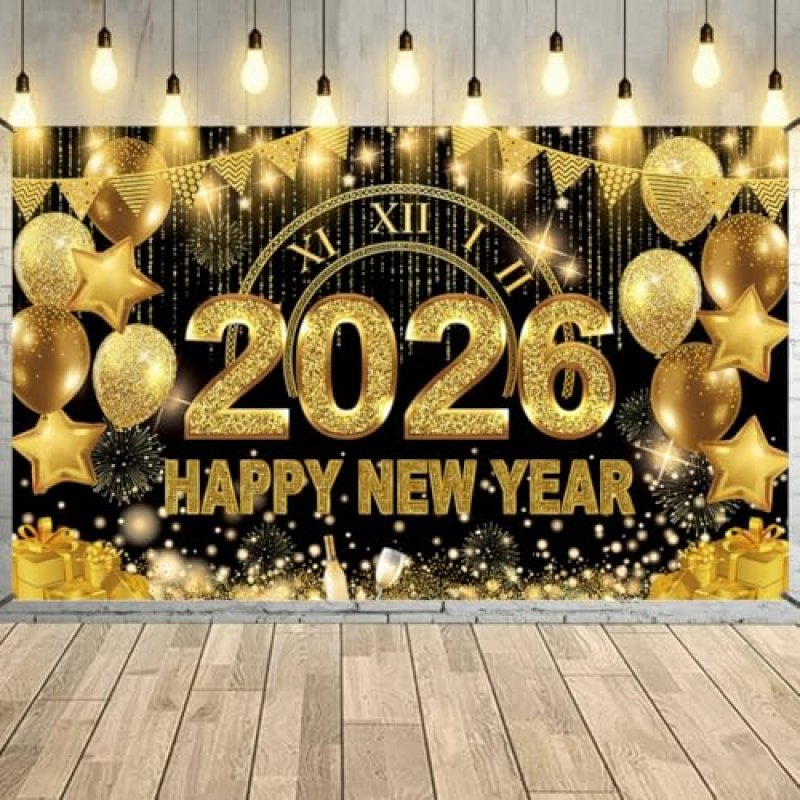 Happy New Year Banner 2026