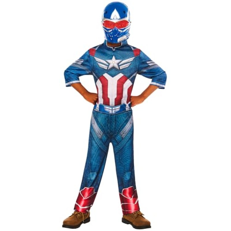Captain America Costume 7-8Y