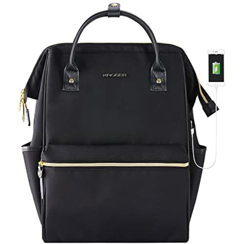 KROSER Laptop Backpack with USB Port