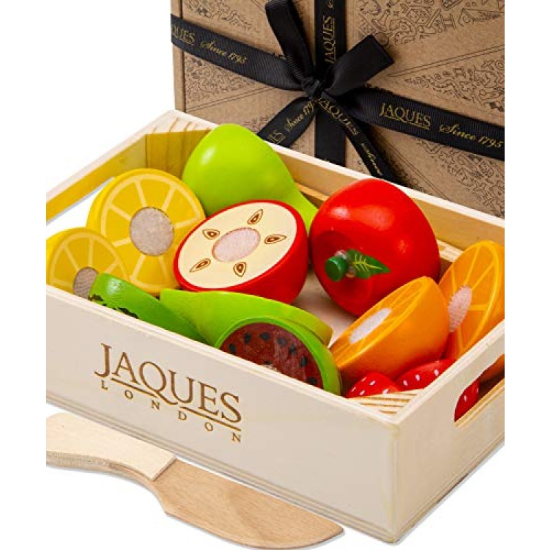 Jaques of London Wooden Play Fruit Set