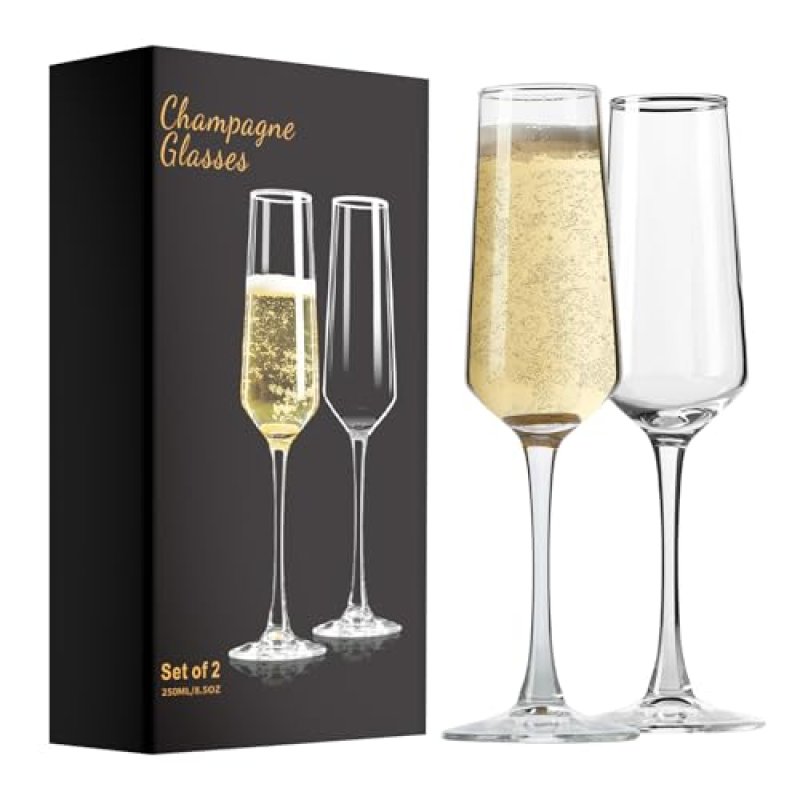 ParaCity Champagne Flutes 170ML, Champagne…