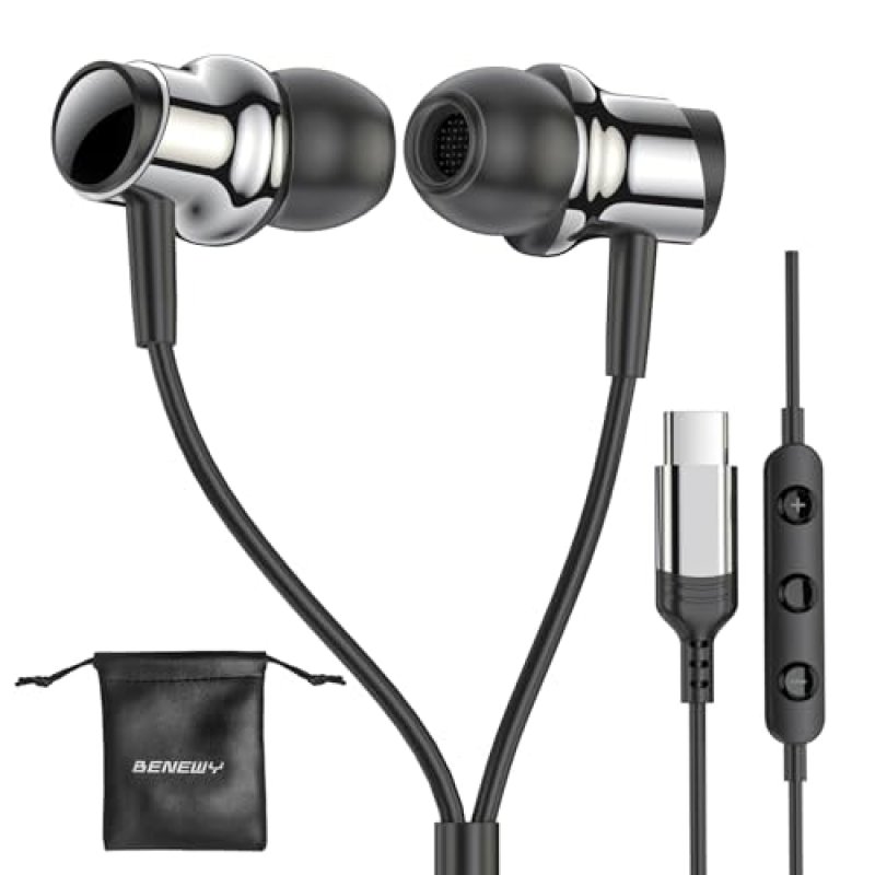 USB-C Earbuds with Mic