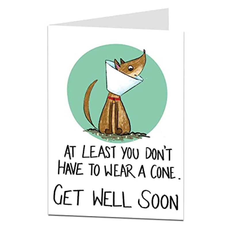 Sarcastic Get Well Soon Card