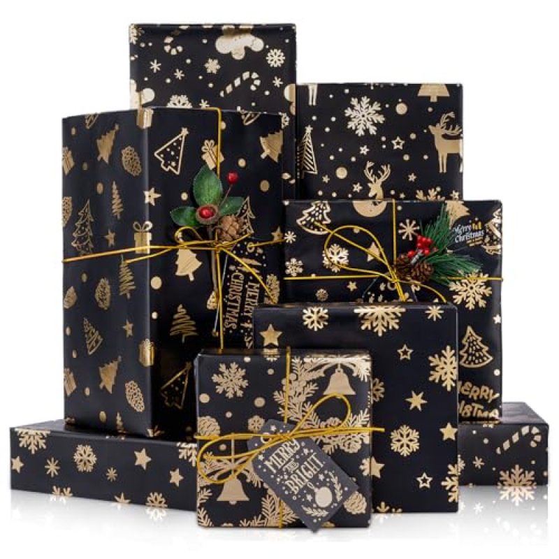 Larcenciel Christmas Wrapping Paper