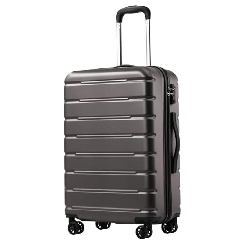 COOLIFE Hard-Shell Trolley Suitcase