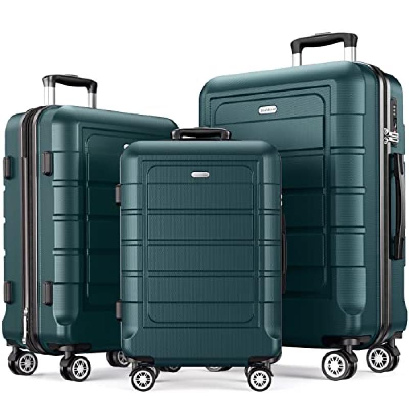 SHOWKOO Hard Shell Luggage Set