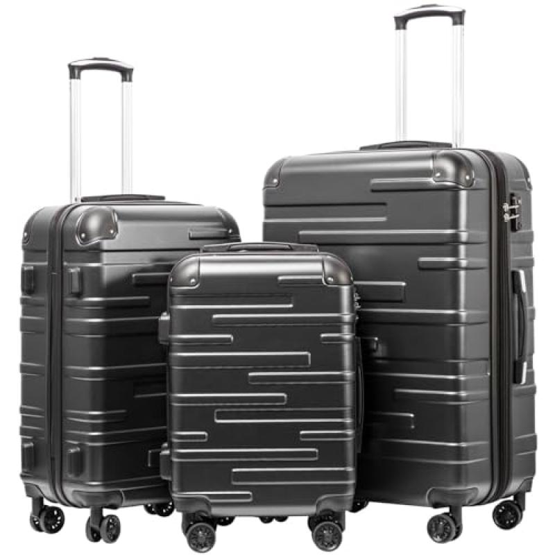 COOLIFE Hard Shell Suitcase