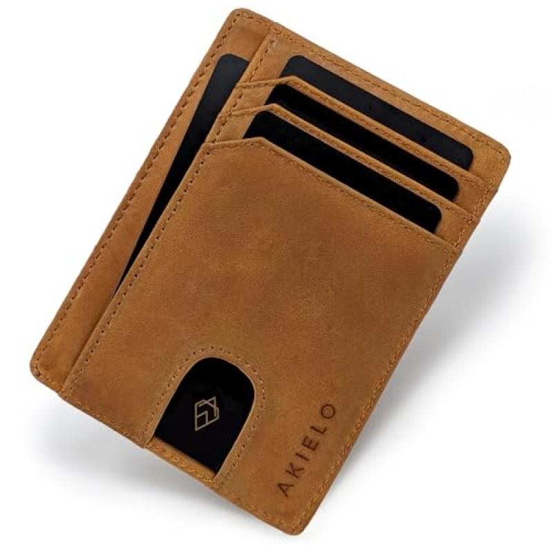 AKIELO RFID Card Holder Wallet