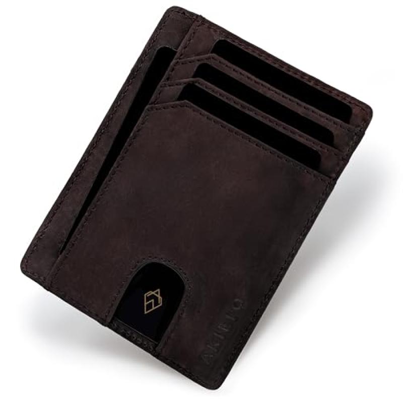 AKIELO RFID Card Holder Wallet