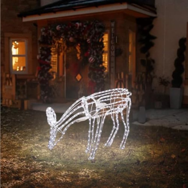 Garden Mile Reindeer Rope Light