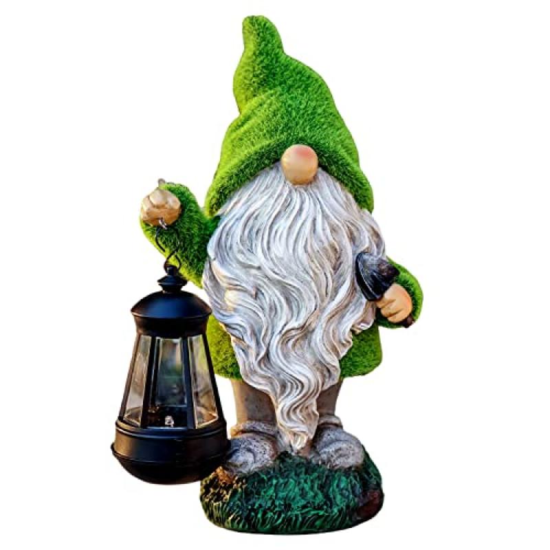 TERESA'S COLLECTIONS Garden Gnome Lantern