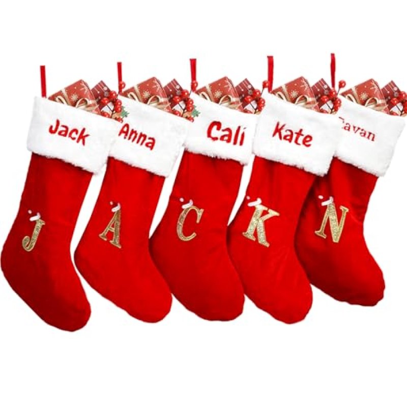DPDP Large Initial Christmas Stocking-1 Pack 20…