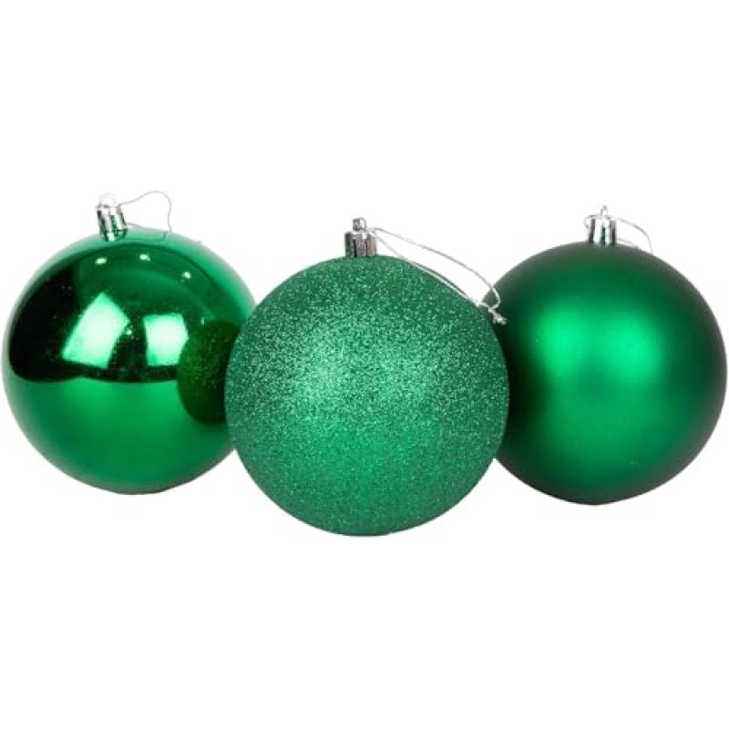 Dark Green Christmas Baubles