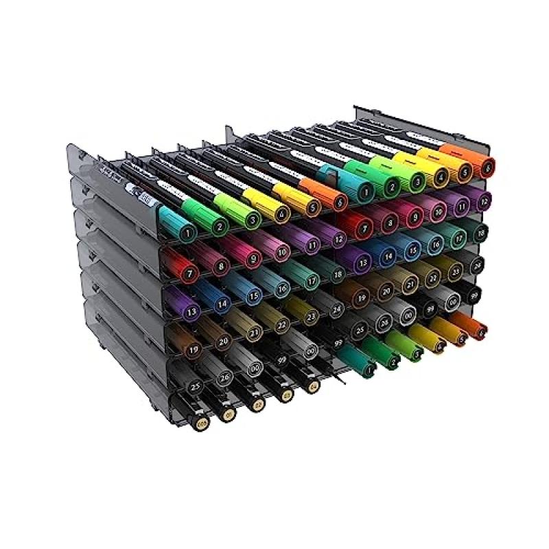 TOOLI-ART Marker Storage Desk Organizer