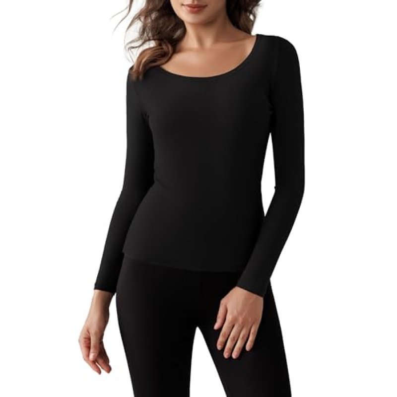 Harlamvar Womens Thermal Top
