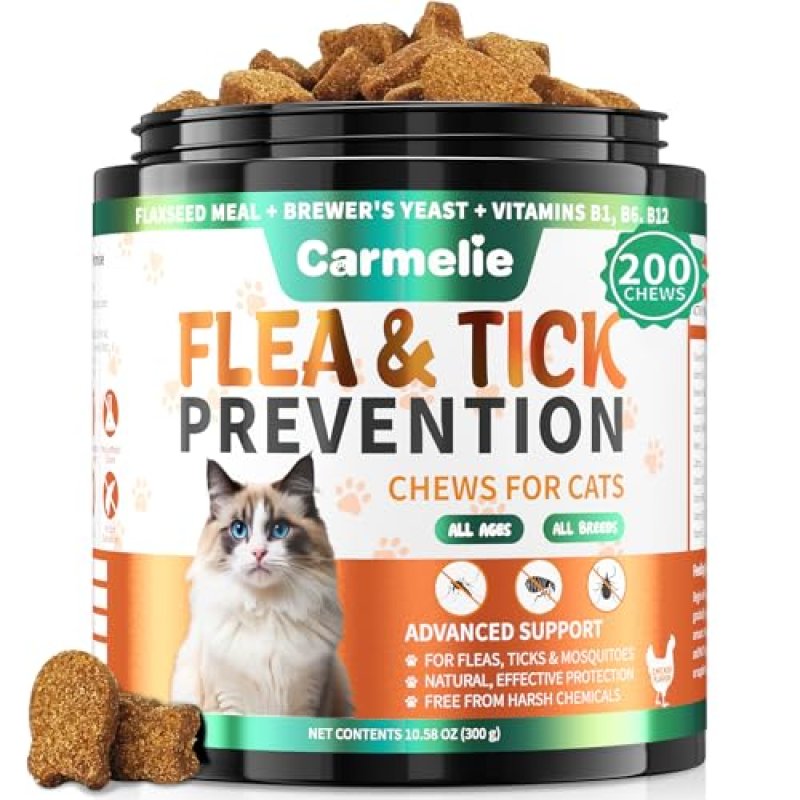 Carmelie Flea & Tick Chews