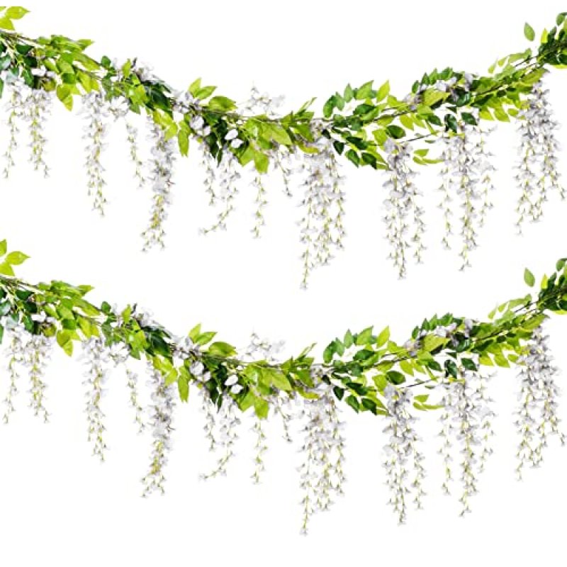Warmie Artificial Wisteria Garland