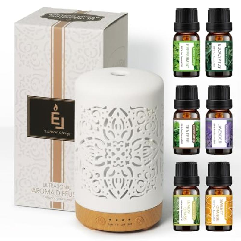 Earnest Living Essential Oil Diffuser Set