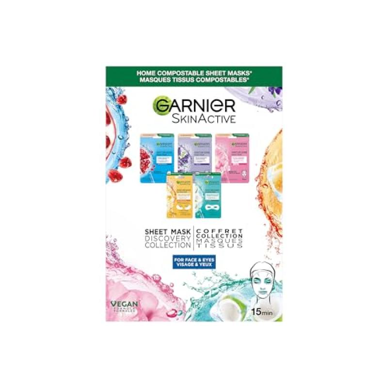 Garnier Skin Active Sheet Mask Collection
