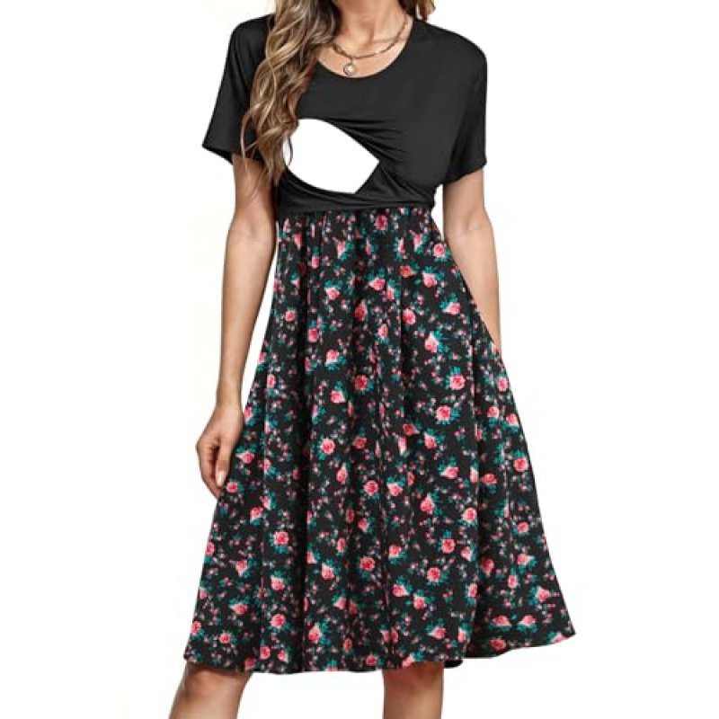 Parnixs Nursing Dress