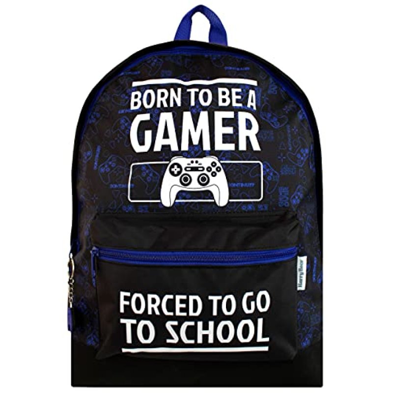 Harry Bear Kids Backpack Gaming Black