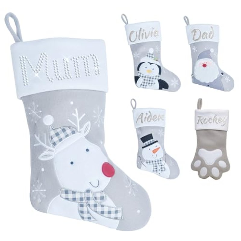 Varsany Reindeer Christmas Stocking