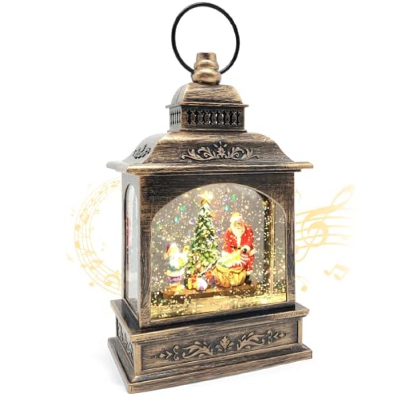 Marsyu Christmas Snow Globe