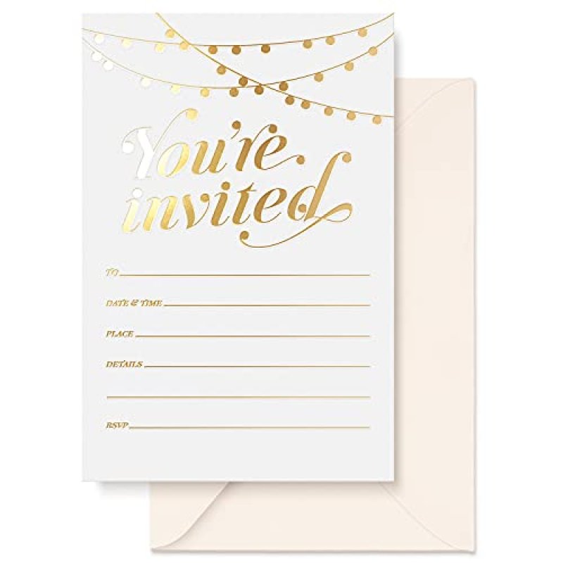 S&O Party Invitations