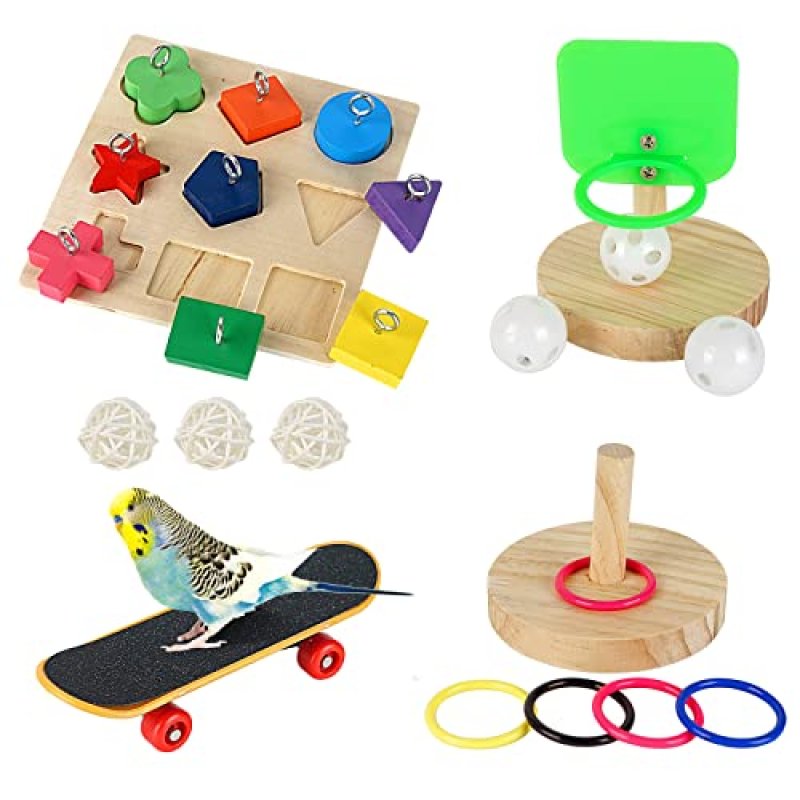 JasCherry Bird Training Toy Set
