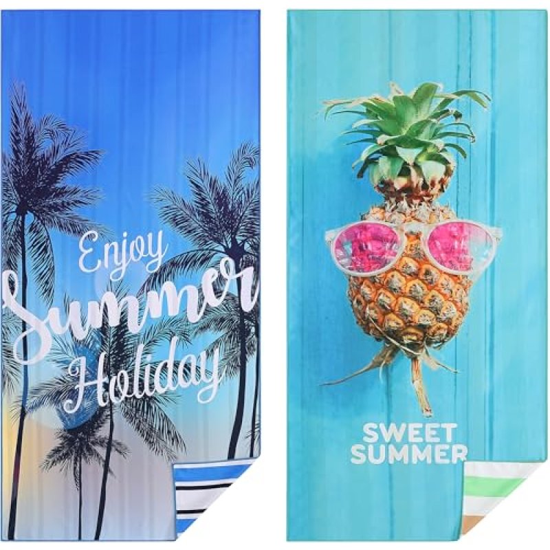 Casa Platino Quick-Dry Beach Towels